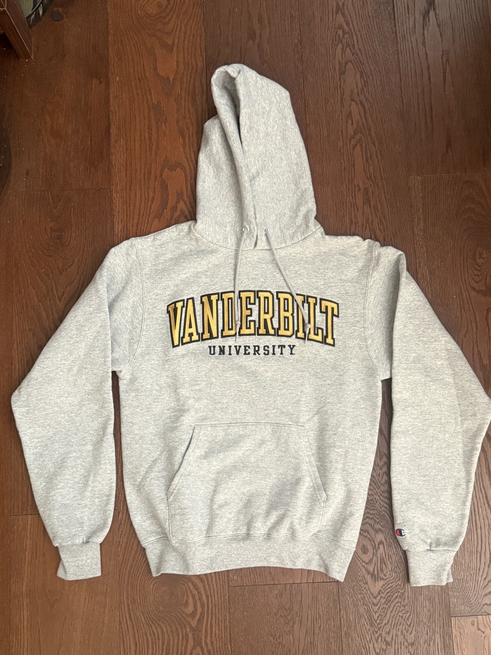 Vanderbilt University Champion Gray Hoodie Sweatshirt